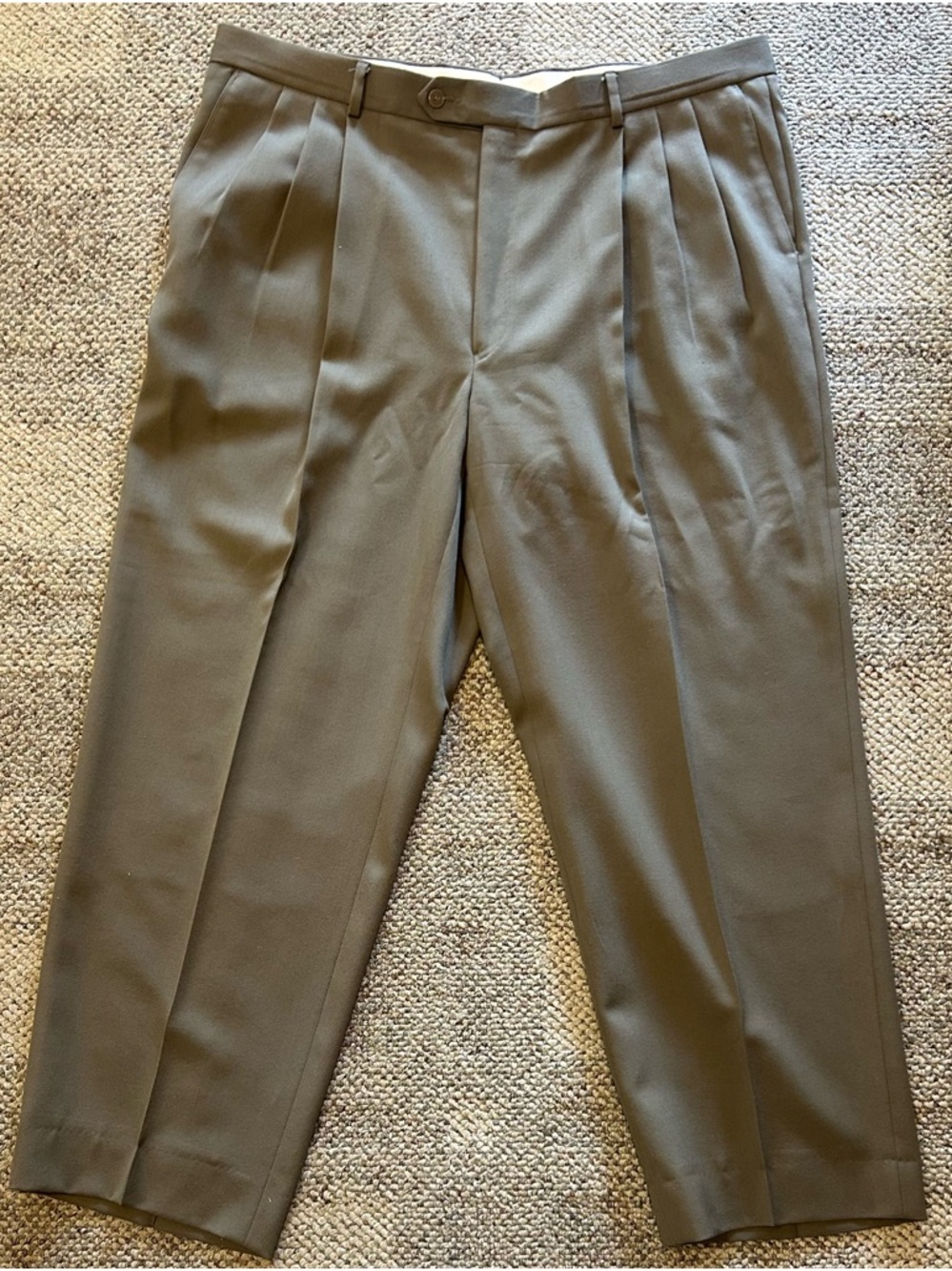 VTG Monsieur By Givenchy Pants Men’s 42 x 29 Trousers Pleated